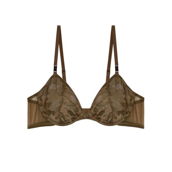 Diesel X Fenty By Rihanna Women C-Camo-Lace-Plunge-Bra
